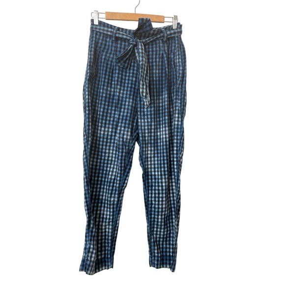 Anthropologie Maeve Gingham pants size 6 - Picture 2 of 5